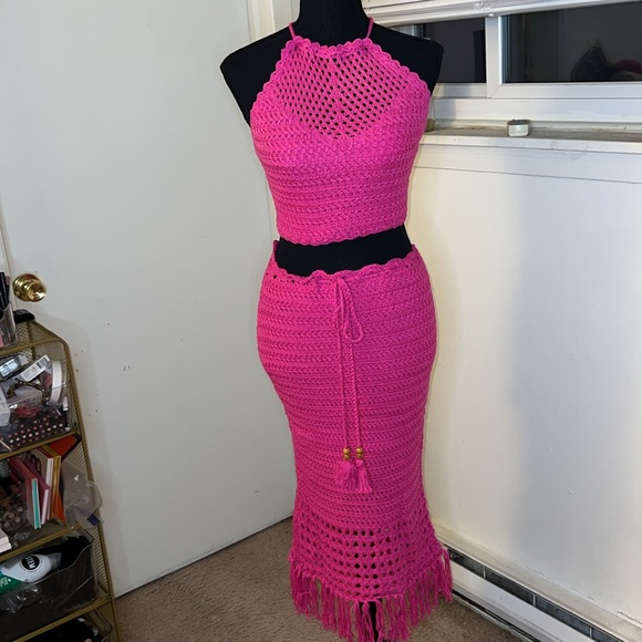 Two piece knitted skirt set - Picture 3 of 4